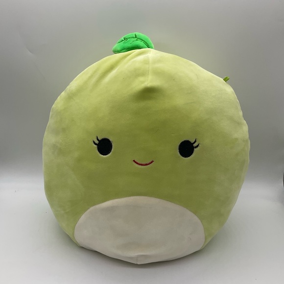 SQUISHMALLOWS 14” ASHLEY THE GREEN APPLE PLUSHIE - Picture 1 of 11